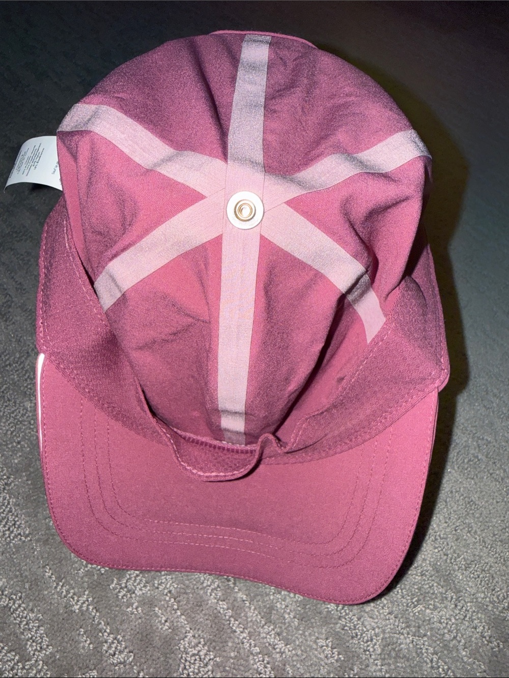 Lululemon Pink Athletic Baseball Cap - Picture 6 of 7